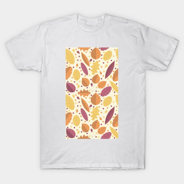 autumn backgrounds T-Shirt by BizZo